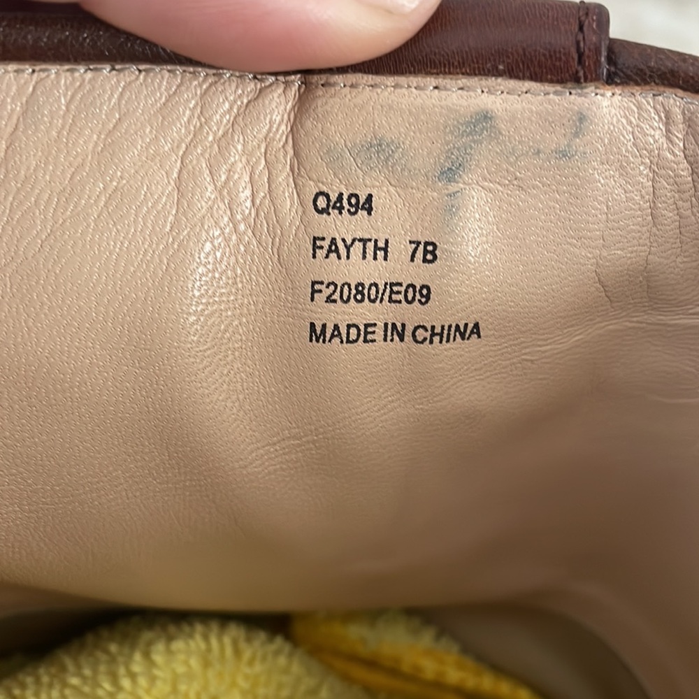 Coach - fayth tan leather boots - Picture 9 of 12